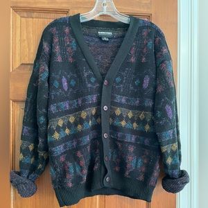retro vintage oversized cardigan